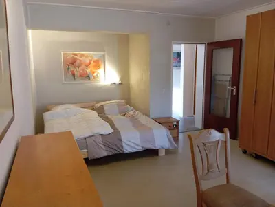 Ein Bett oder Betten in einem Zimmer der Unterkunft Apartement Nähe Supermärkte & Natur & gute Anbindung & Balkon
