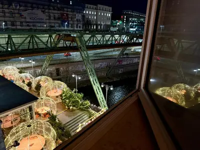 Grundriss der Unterkunft Schwebebahn View Apartment