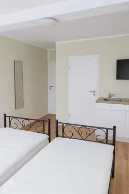 Ein Bett oder Betten in einem Zimmer der Unterkunft My Loft