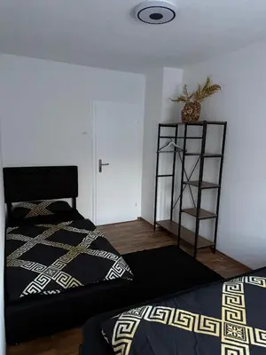 Ein Bett oder Betten in einem Zimmer der Unterkunft Apartment HAMMer