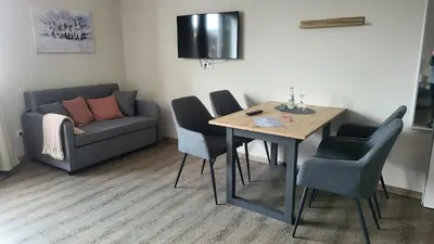 Ein Sitzbereich in der Unterkunft N Hotel