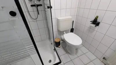 Ein Badezimmer in der Unterkunft EssensStube - Gemütlich - Geräumig - Gut