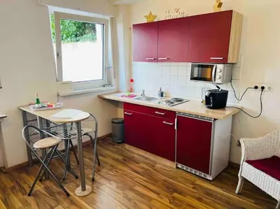 Küche/Küchenzeile in der Unterkunft Nordsee Apartment