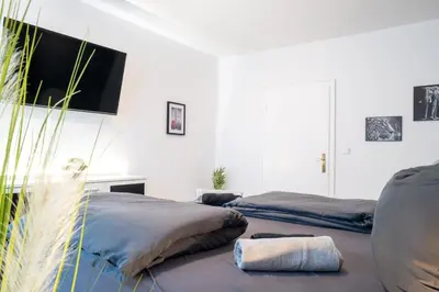 Grundriss der Unterkunft #411 Comfort-Flat in Mülheim nähe Essen Messe
