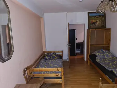 Ein Bett oder Betten in einem Zimmer der Unterkunft Privatzimmer in GE-Schalke