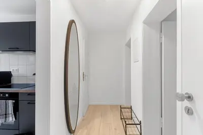 Küche/Küchenzeile in der Unterkunft Lünen Living Apartments #10