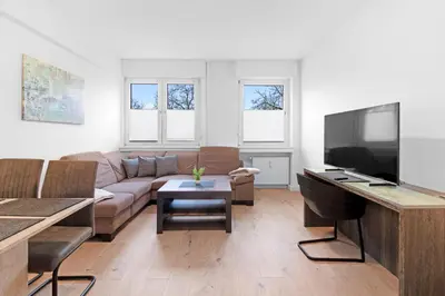 TV/Unterhaltungsangebot in der Unterkunft Lünen Living Apartments #10