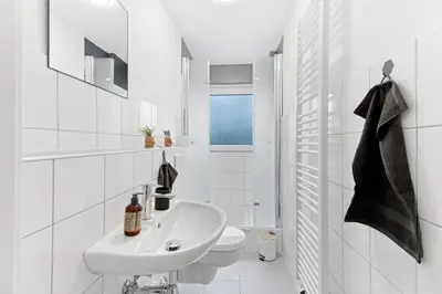 Ein Badezimmer in der Unterkunft Lünen Living Apartments #10