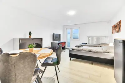 Ein Bett oder Betten in einem Zimmer der Unterkunft Lünen Living Apartments #10