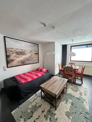 Ein Sitzbereich in der Unterkunft Winter's Retreat Apartment, privater Eingang und kostenloser Parkplatz