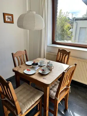 Ein Sitzbereich in der Unterkunft Winter's Retreat Apartment, privater Eingang und kostenloser Parkplatz