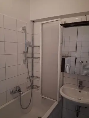 Ein Badezimmer in der Unterkunft Haus Blankenagel 2