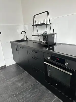 Küche/Küchenzeile in der Unterkunft Luxus Appartement