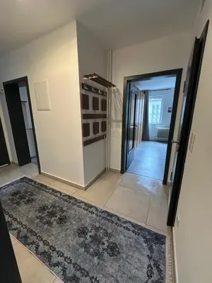 Ein Bett oder Betten in einem Zimmer der Unterkunft Monteurswohnung am Schloss 1