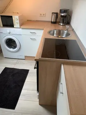 Küche/Küchenzeile in der Unterkunft Studio 29