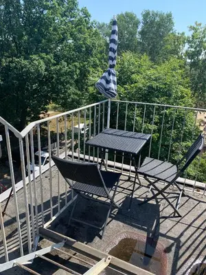 Ein Balkon oder eine Terrasse in der Unterkunft Studio 29