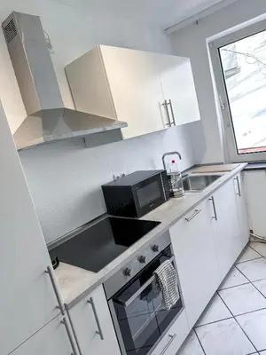 Küche/Küchenzeile in der Unterkunft Modern flat - for up to 7 people