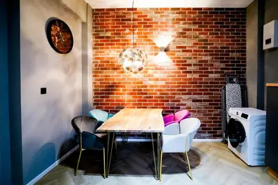 Ein Sitzbereich in der Unterkunft J&JBermudaStay a Luxurious Double-Bedroom with a Private Bathroom and Shared Kitchen in Bochum Center-Bermuda3Eck