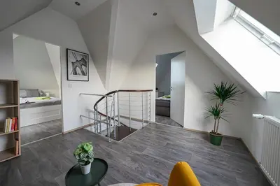 Grundriss der Unterkunft Exklusive Business-Maisonette - Luxus und Top-Lage