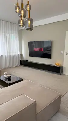 TV/Unterhaltungsangebot in der Unterkunft Zentral & Modern Nähe Düsseldorf und Köln