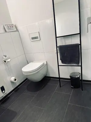 Ein Badezimmer in der Unterkunft Stylish & central #LoftWerk 2
