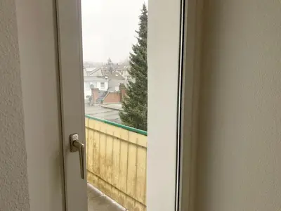 Ein Balkon oder eine Terrasse in der Unterkunft Schöne Altbauwohnung in Wuppertal