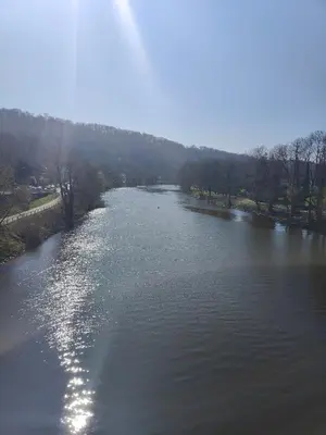 Naturlandschaft in der Nähe der Ferienwohnung