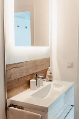 Ein Badezimmer in der Unterkunft Top moderne Ferienwohnung im Herzen des Ruhrgebiets