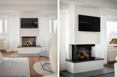 TV/Unterhaltungsangebot in der Unterkunft Panoramablick auf Baldeneysee