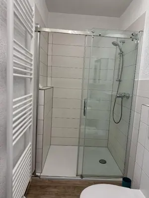 Ein Badezimmer in der Unterkunft Beethoven Apartments
