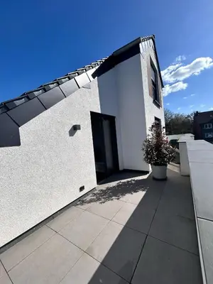 Grundriss der Unterkunft Apartment am See mit Dachterrasse