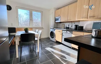 Küche/Küchenzeile in der Unterkunft BEGE APARTMENTS Corporate Living