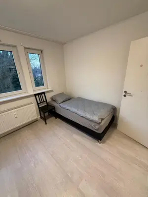 Ein Bett oder Betten in einem Zimmer der Unterkunft Monteurzimmer Schölerpad