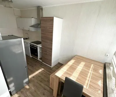 Küche/Küchenzeile in der Unterkunft Workers Apartment Duisburg