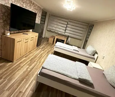 Ein Bett oder Betten in einem Zimmer der Unterkunft Workers Apartment Duisburg