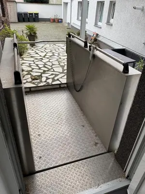 Ein Balkon oder eine Terrasse in der Unterkunft Kleines Zebra