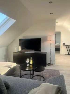 TV/Unterhaltungsangebot in der Unterkunft Apartment Weitblick
