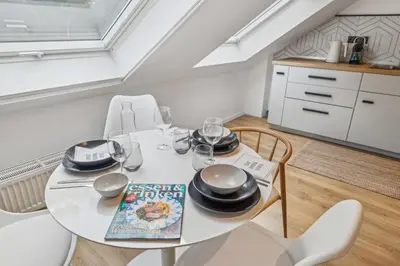 Grundriss der Unterkunft Dachgeschoss Traum Wohnung Ronsdorf 3 Zimmer