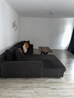 Ein Sitzbereich in der Unterkunft Smile Apartment 3