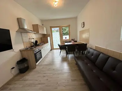 Küche/Küchenzeile in der Unterkunft Smile Apartment 4