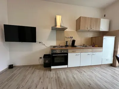 Küche/Küchenzeile in der Unterkunft Smile Apartment 4