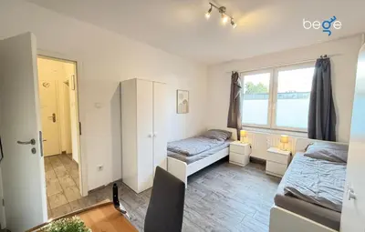 Ein Sitzbereich in der Unterkunft BEGE APARTMENTS Company Spot