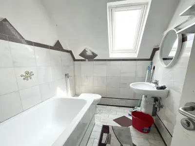 Ein Badezimmer in der Unterkunft Cozy Apartment in Duisburg