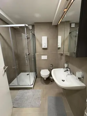 Ein Badezimmer in der Unterkunft Ruehome