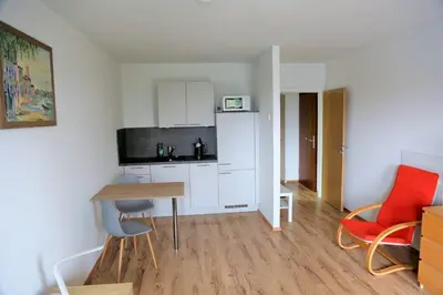 Küche/Küchenzeile in der Unterkunft Apartment in Mettmann mit Sonnenbalkon!