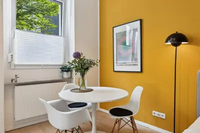 Grundriss der Unterkunft Stylisches Apartment Königshöhe mit Parkplatz # NEU