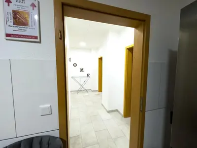 Grundriss der Unterkunft Serviceroom24 - Apartment 6 in Recklinghausen Hoch WLAN - Smart-TV - 24-7 Check-in und Küche