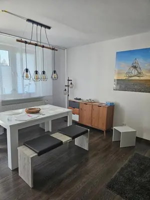 Ein Sitzbereich in der Unterkunft FeWo Ruhrpott