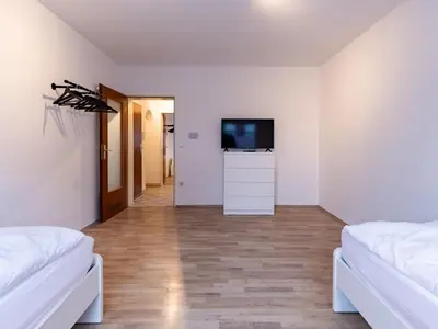 TV/Unterhaltungsangebot in der Unterkunft BudgetRoom Workers Home