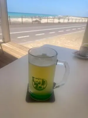 Ein allgemeiner Meerblick oder ein Meerblick von der Ferienwohnung aus
